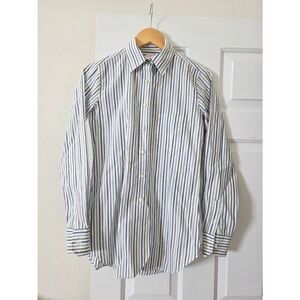 Ann mashburn boyfriend shirt in Stirped S